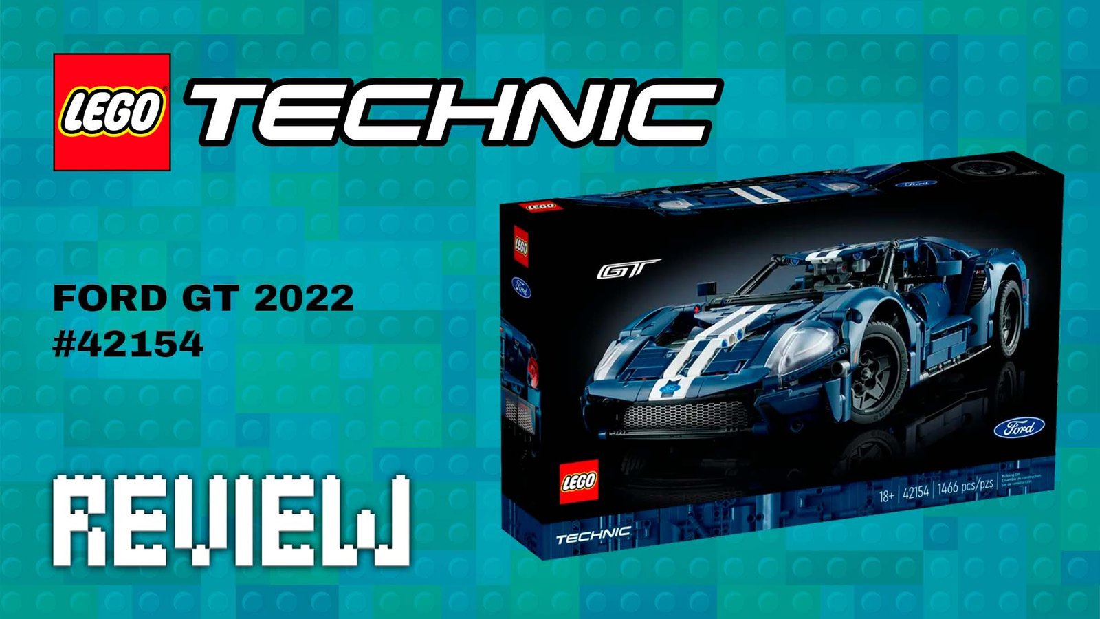 Ford GT 2022 LEGO Technic 42154 – Potencia en Miniatura