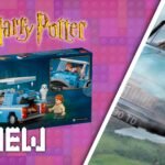 El LEGO Harry Potter Ford Anglia Volador 76424 recrea la icónica escena en la que Harry y Ron vuelan rumbo a Hogwarts en La Cámara Secreta.