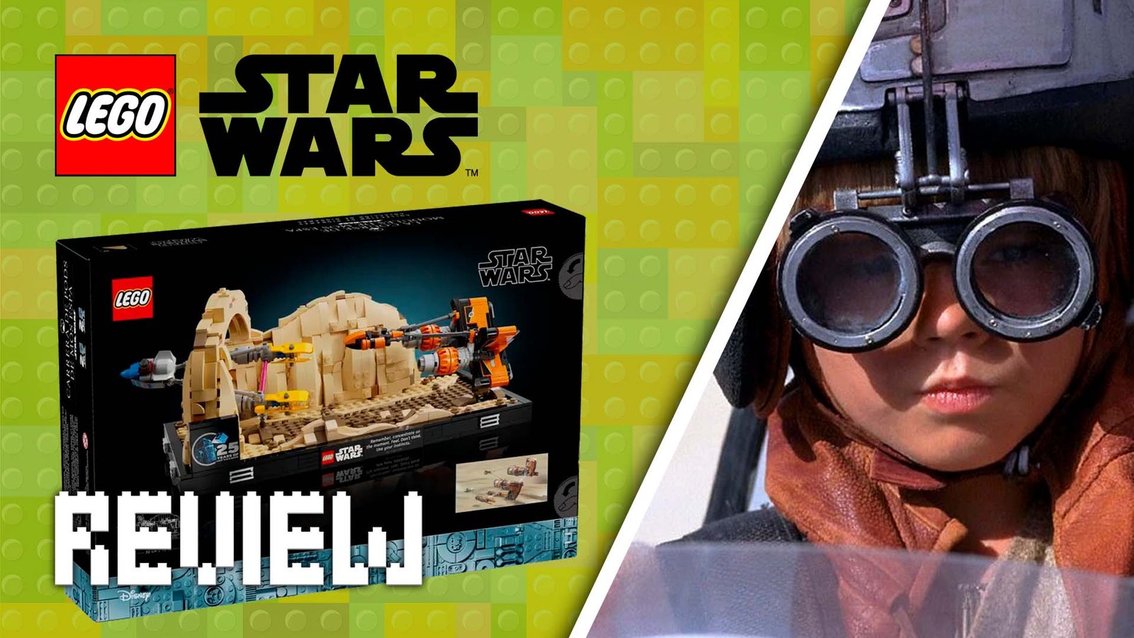 LEGO Star Wars Diorama de la Carrera de vainas 75380