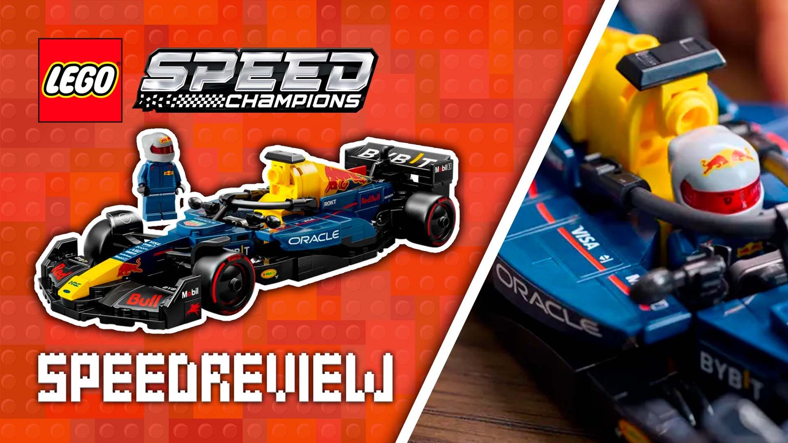 LEGO Red Bull Racing RB20 F1 set de coche de carreras