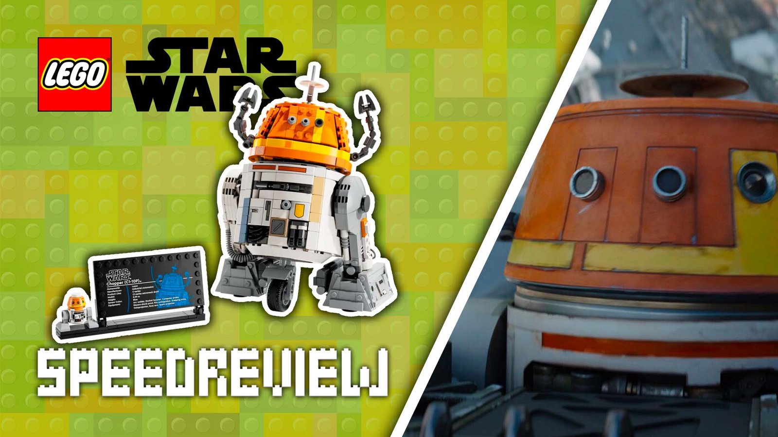 Droide Chopper C1-10P | LEGO Star Wars #75416
