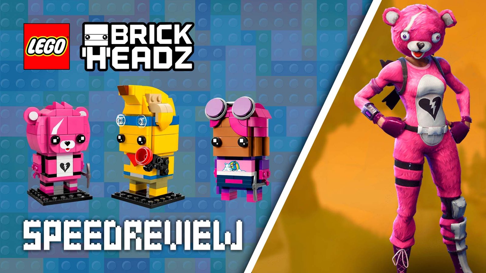 Banano vs Bombardera | LEGO BrickHeadz #40760 & #40728